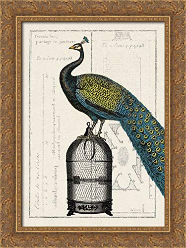 Canvas Art in a Gold Ornate Wood Frame