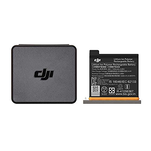 Original DJI Osmo Action Battery 1300mAh with Portable Case - Replacement Battery for DJI Osmo Action Camera - Perfect for Outdoor Adventures, Travel & Action Sports