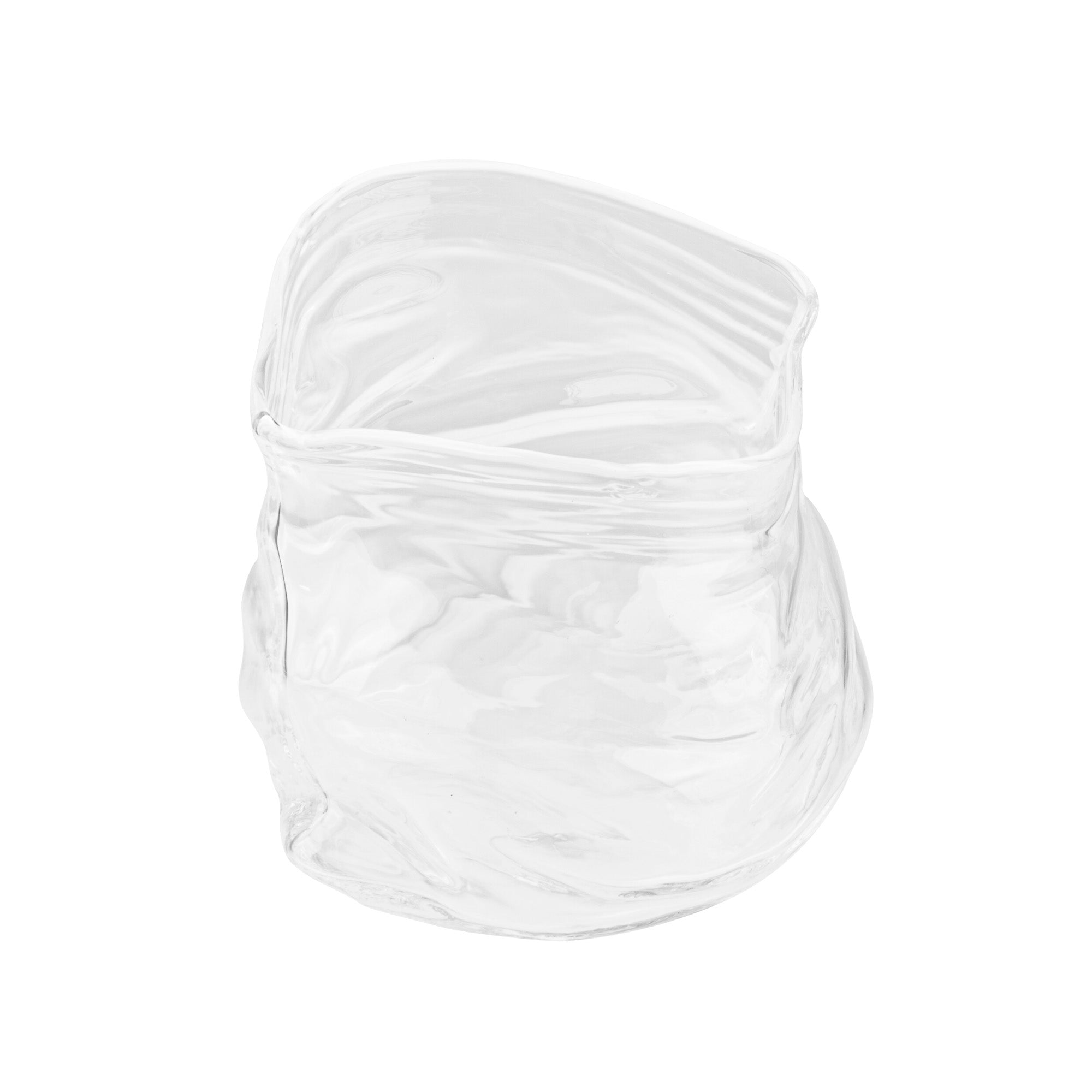 8 oz Clear Glass Storage Bowl with Lid - Round Airtight Food Container (3.25