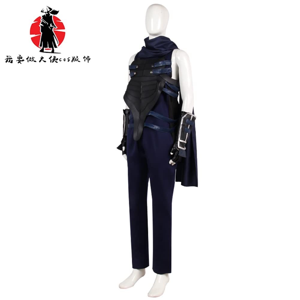 RYU HAYABUSA Cosplay Costume Set for Men & Women - Ninja Gaiden Video Game Character Halloween Outfit, Carnival Party Suit, Anime Convention Cosplay
