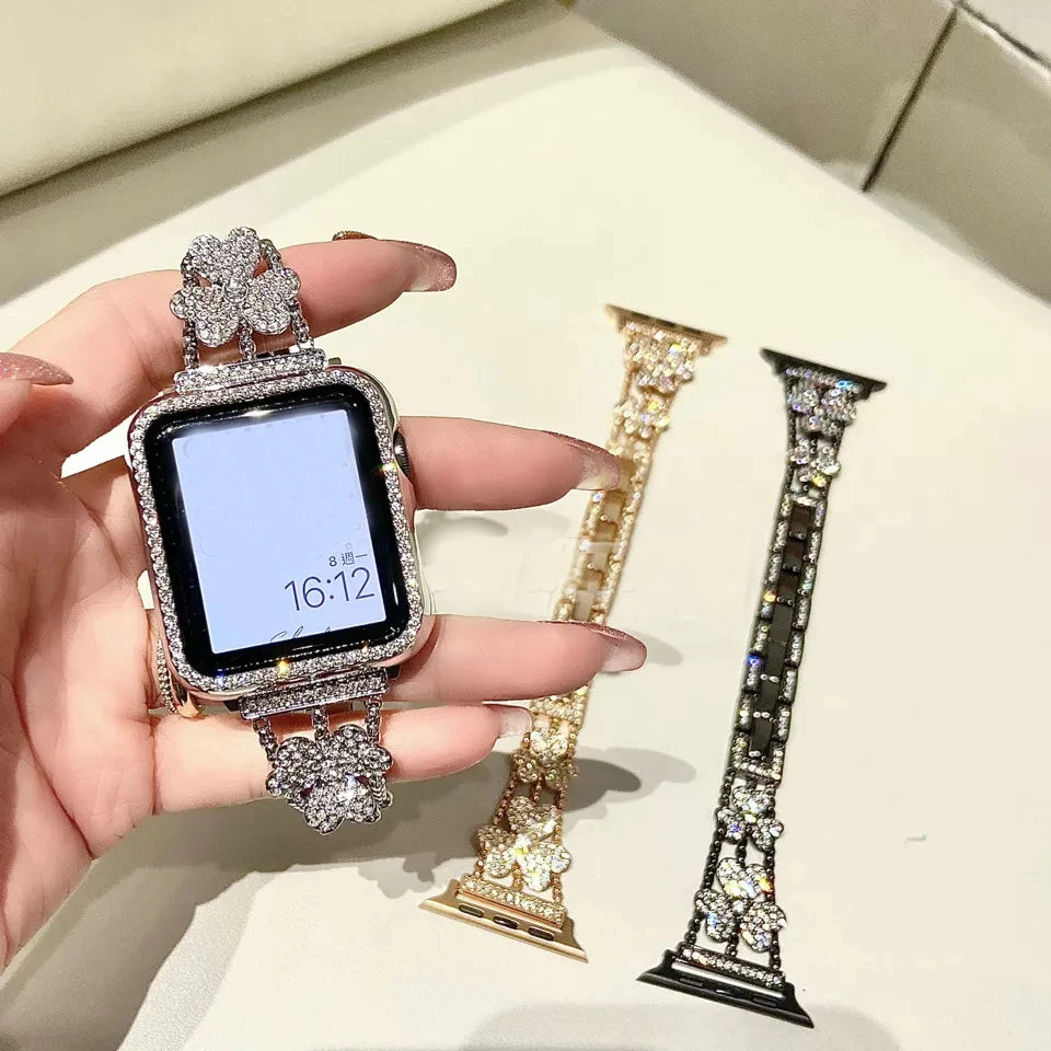 Elegant Rhinestone Bracelet with Gift Box - Perfect for Parties, Weddings & Special Occasions