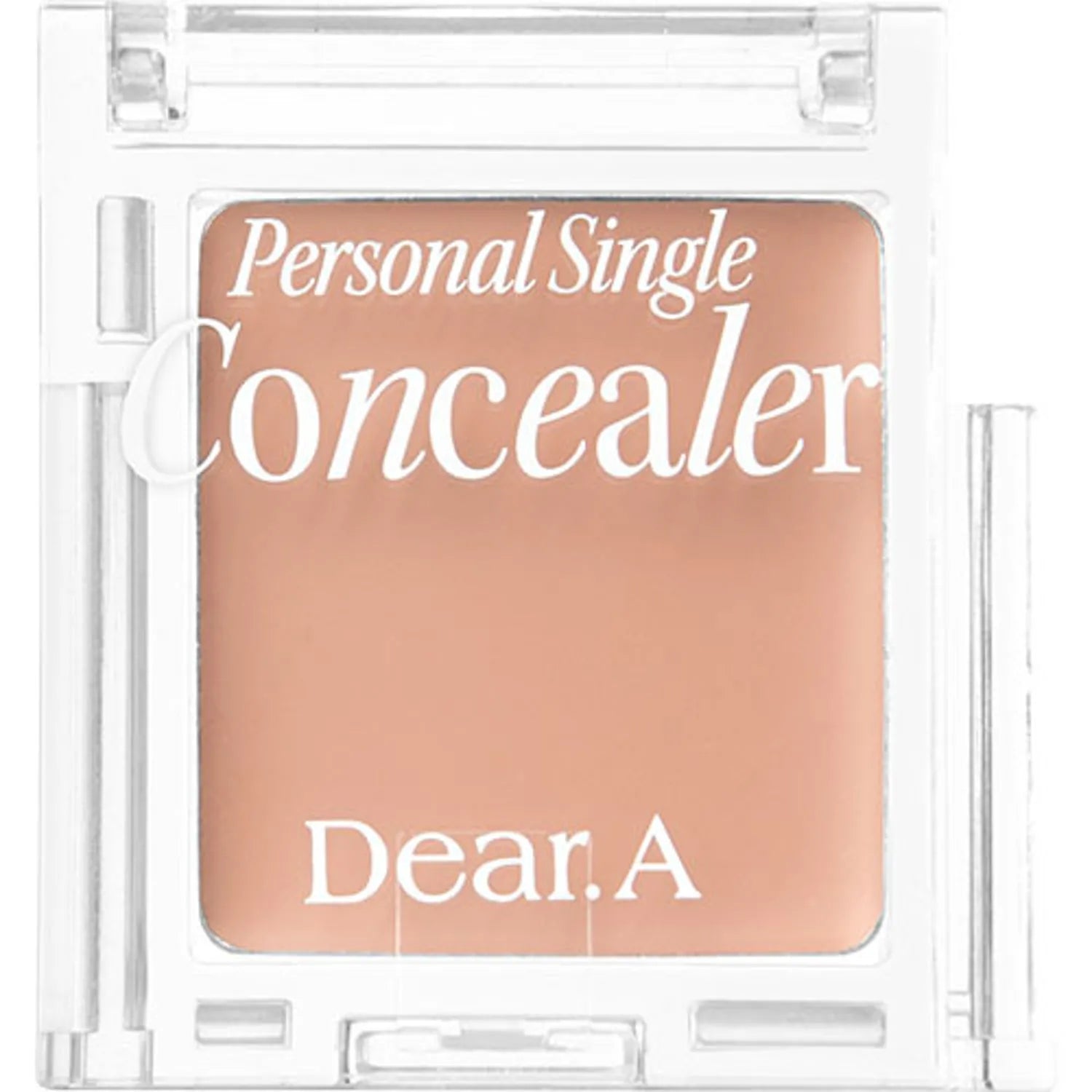 Dear.A Personal Single Concealer 1.8g - Natural Coverage, Long-Lasting & Waterproof - Perfect for Dark Circles, Blemishes & Imperfections - Ideal for Everyday Makeup & On-the-Go Touch Ups