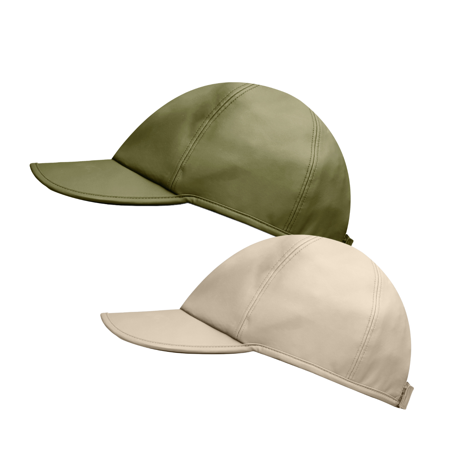 Waterproof Satin-Lined Baseball Cap for Women & Men - Hairbrella Sun Protection Hat (2-Pack) - Perfect for Outdoor Activities, Running, Hiking & Beach