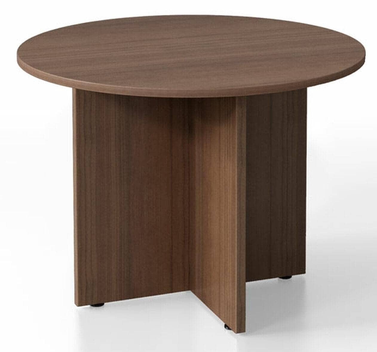 36 Inch Round Folding Table - Heavy Duty Portable Plastic Table for Indoor & Outdoor Use - Perfect for Parties, Picnics, Camping, and Events