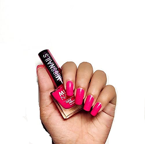 Miss Nails SM 11 Spicy Tangerine Matte Nail Polish - Long Lasting Vegan & Cruelty-Free Sugar Matte Finish - Perfect for Fall Nails, Acrylic Extensions & DIY Manicures at Home