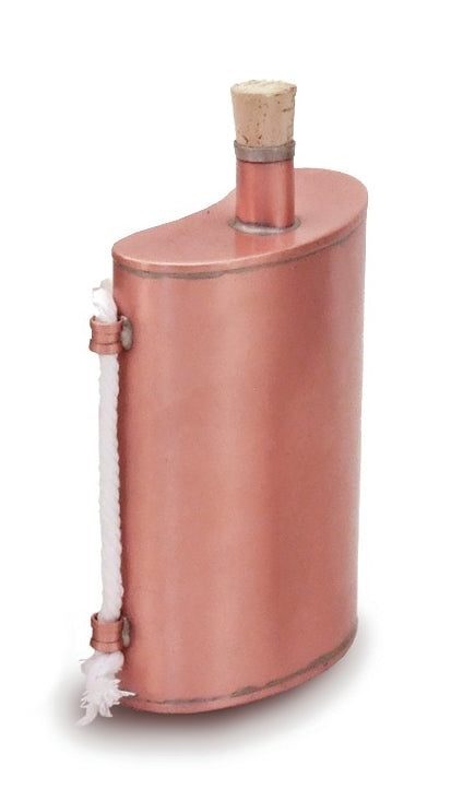 Premium Copper Canteen CP727 - 375ml Lightweight & Durable Outdoor Water Bottle for Camping, Hiking, Travel & Everyday Use