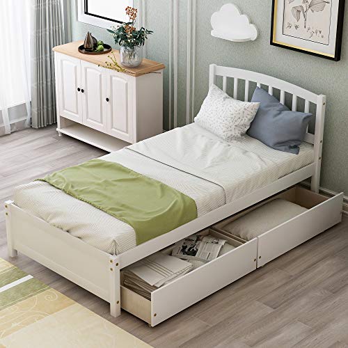 White+two Drawers