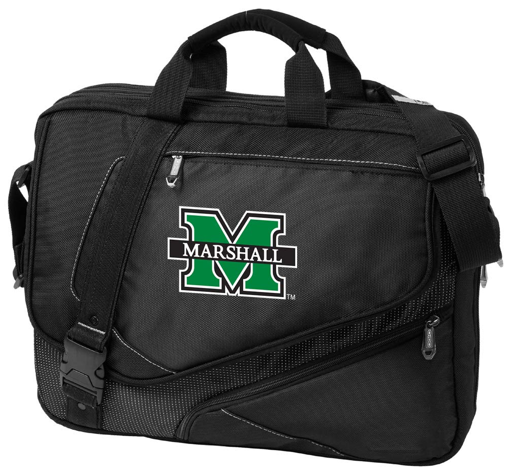 Broad Bay Large Marshall University Laptop Bag - Durable 15.6 Inch Laptop Backpack for College Students & Professionals - Perfect for School, Work & Travel