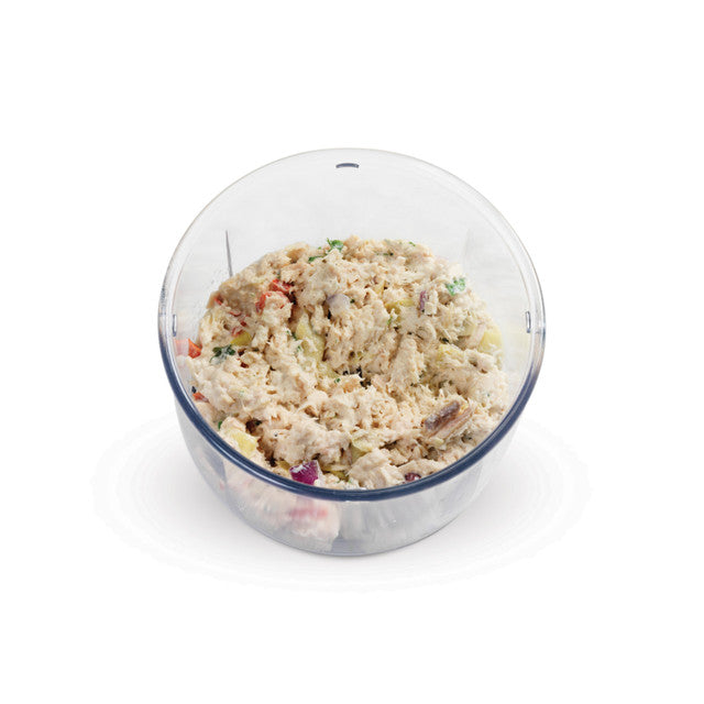 Chef'n VeggiChop™ Vegetable Chopper - Manual Food Chopper for Onions, Tomatoes, Nuts & Herbs - Perfect for Meal Prep, Salads & Cooking - BPA-Free Kitchen Gadget