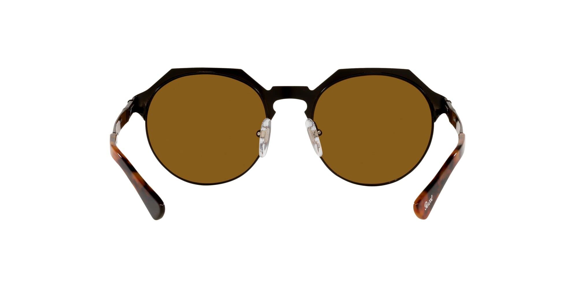 Persol PO2488S Hexagonal Sunglasses for Men & Women - Polarized UV Protection - Classic Italian Design - Perfect for Driving, Travel & Outdoor Activities