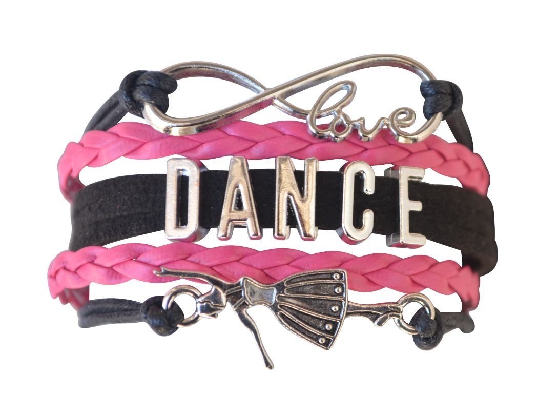 Infinity Dance Charm Bracelet - Elegant Ballet Jewelry Gift for Dancers - Perfect for Dance Recitals, Performances & Special Occasions