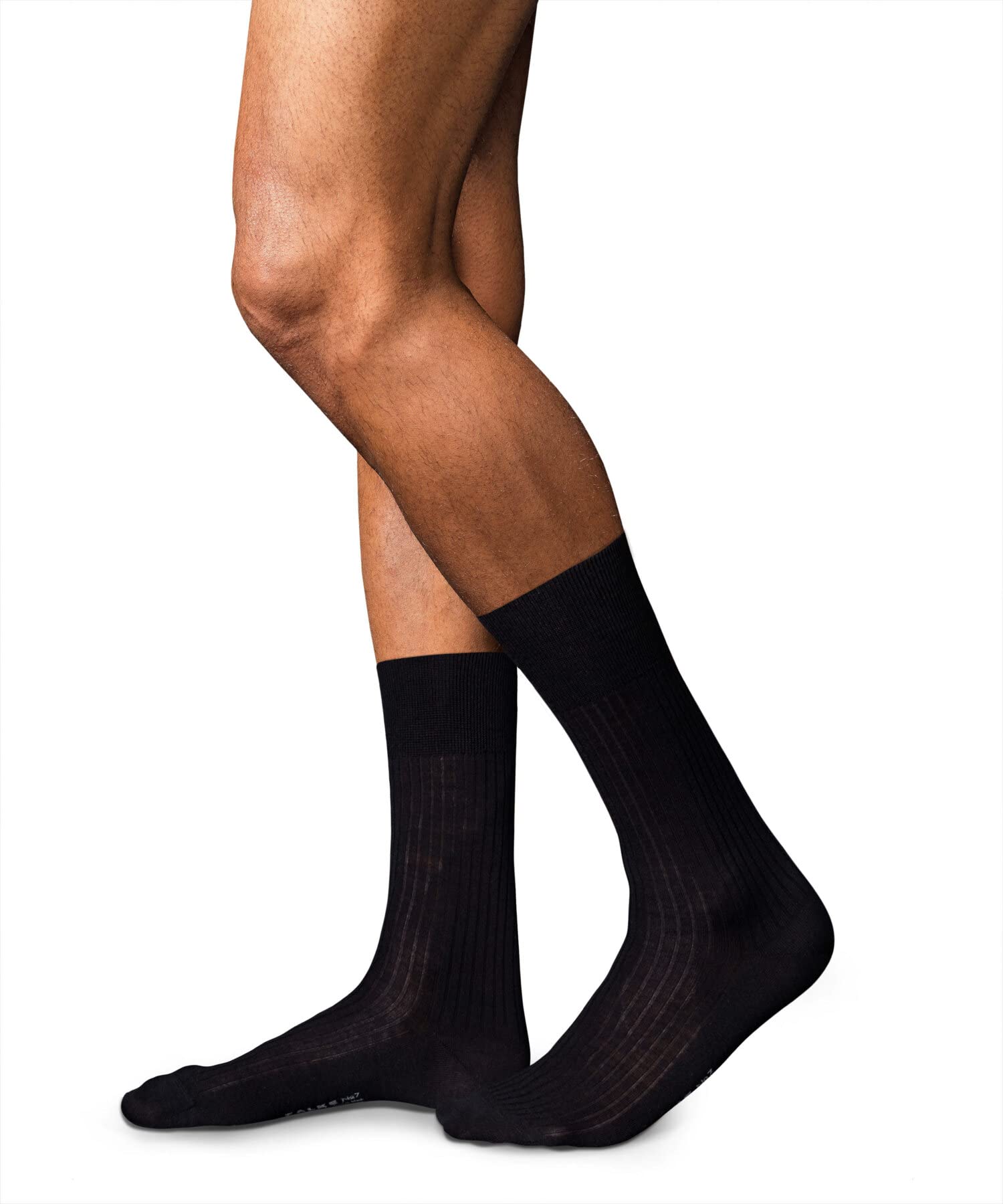 FALKE Men's No. 7 Premium Merino Wool Dress Socks - 1 Pair of Soft, Breathable & Durable Formal Socks for Business, Office & Special Occasions
