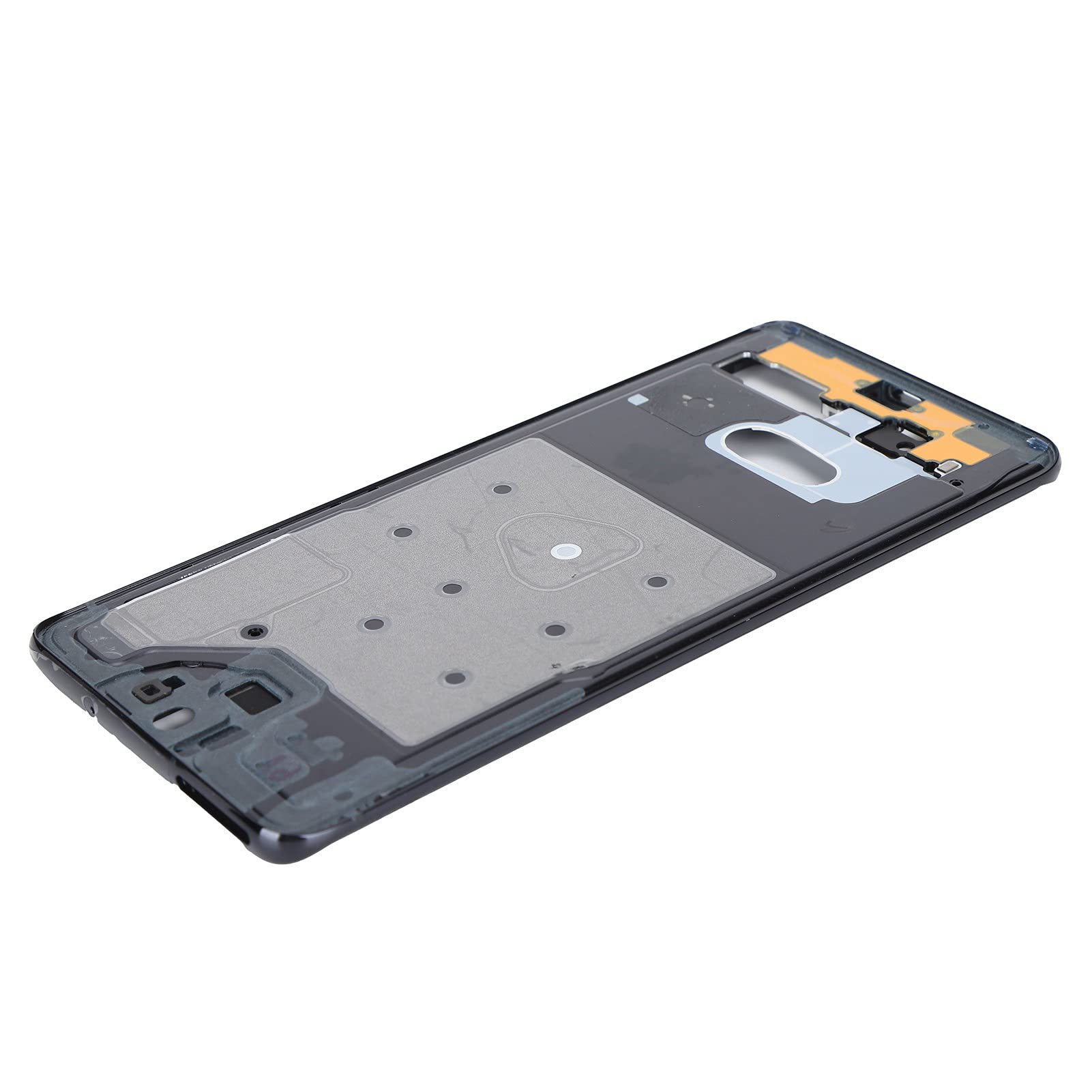 Premium Aluminum Alloy S20+ Phone Middle Frame Bezel Replacement Part - Durable Repair Component for Samsung Galaxy S20+ (Black) | Perfect for DIY Phone Repair & Screen Replacement