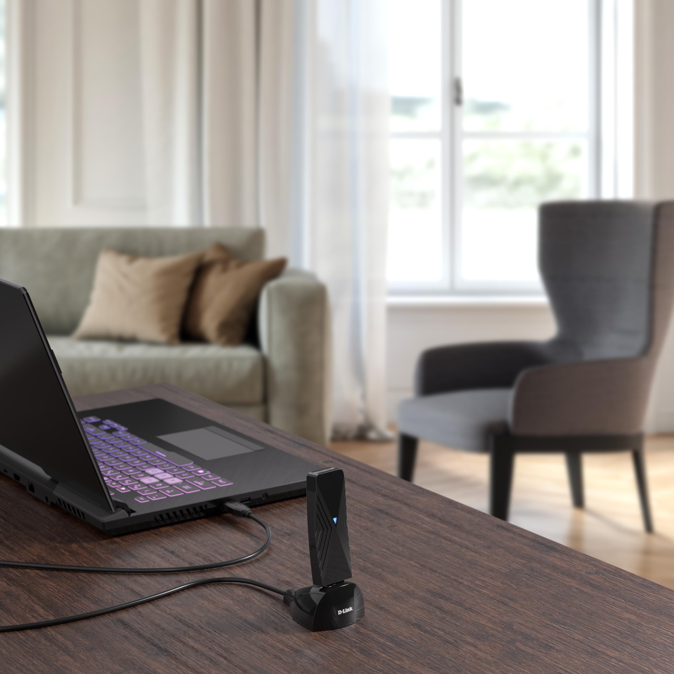 D-Link DWA-F18 VR Air Bridge - Wireless Adapter for Meta Quest 2/3/Pro | Dedicated PC Gaming Connection | 360° VR Motion Support | Oculus App Compatible | Perfect for Immersive VR Gaming & Virtual Reality Experiences