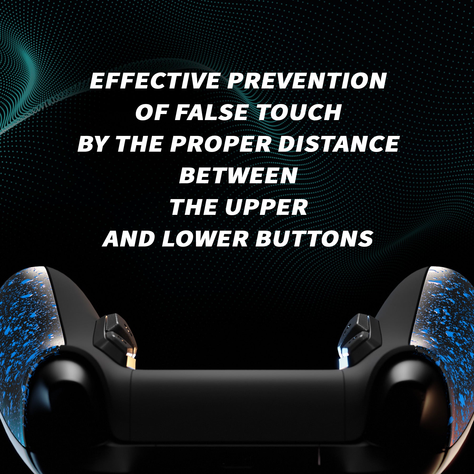 eXtremeRate VICTOR X Remap Kit for Xbox Series X/S Controller - Textured Blue (RTX3P009) | Customizable Back Buttons for Gaming, FPS & Competitive Play