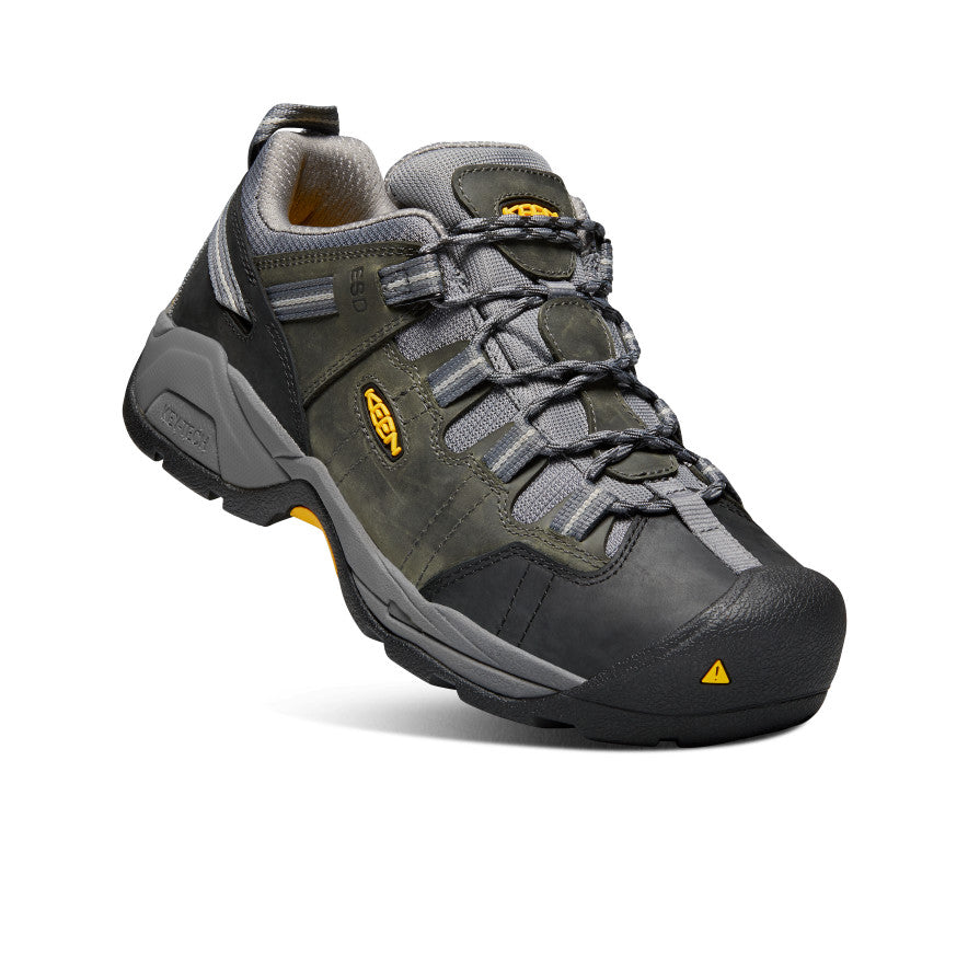 Men's Detroit XT ESD Soft Toe Work Boots - Steel Grey with Magnetic Safety Features | Durable & Comfortable for Construction, Warehouse & Industrial Work