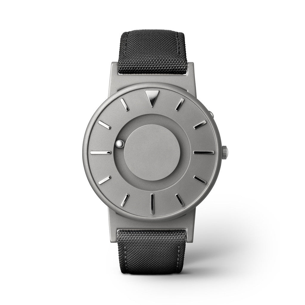 Eone The Bradley Canvas Watch - Minimalist Analog Watch for Men & Women - Stylish Waterproof Wristwatch for Business, Casual & Outdoor Activities