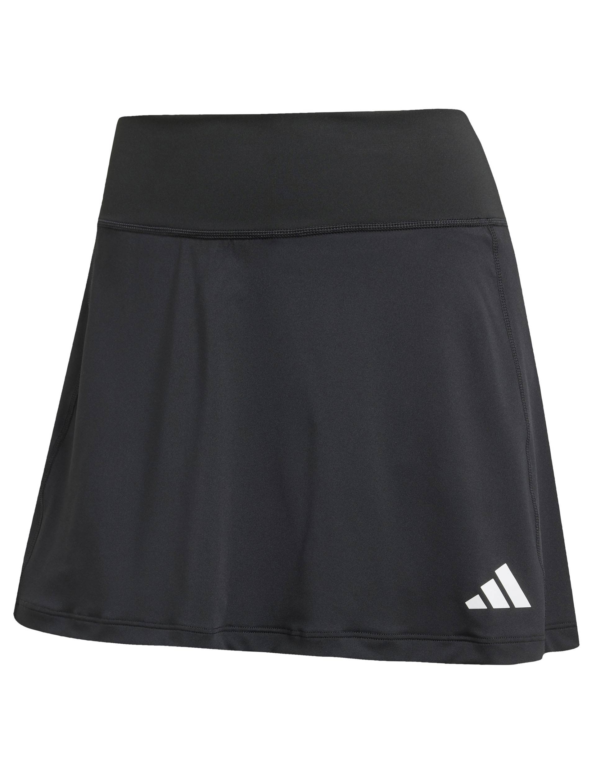 Optime Skirt with Built-in Bike Shorts - Black | Comfortable & Stylish for Cycling, Running, Yoga & Outdoor Activities