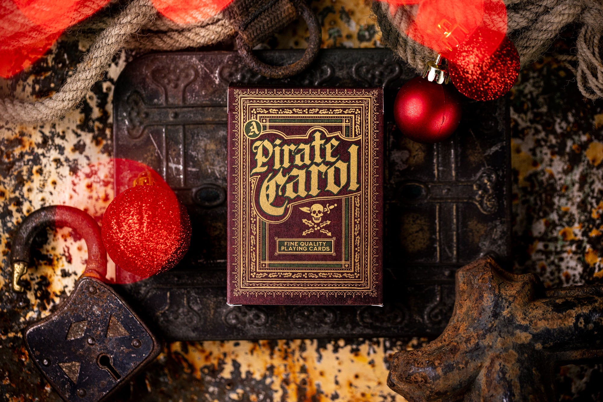 Premium Pirate Carol Luxury Playing Cards - Elegant Deck for Poker, Magic Tricks & Collectors - Perfect for Game Nights, Gifts & Themed Parties