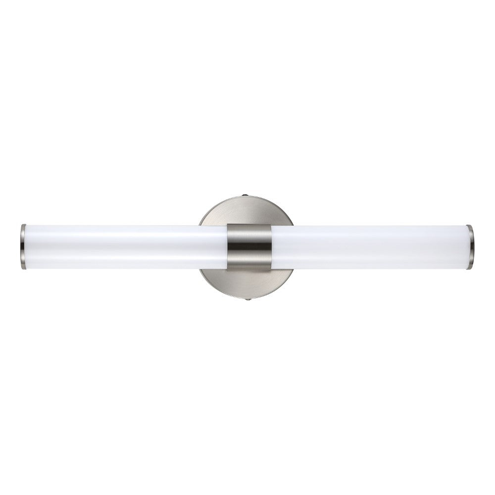 Brooks 20.13 Mid Century Modern Industrial Vanity Light with Integrated LED - Perfect for Bathroom, Bedroom, and Dressing Room Lighting