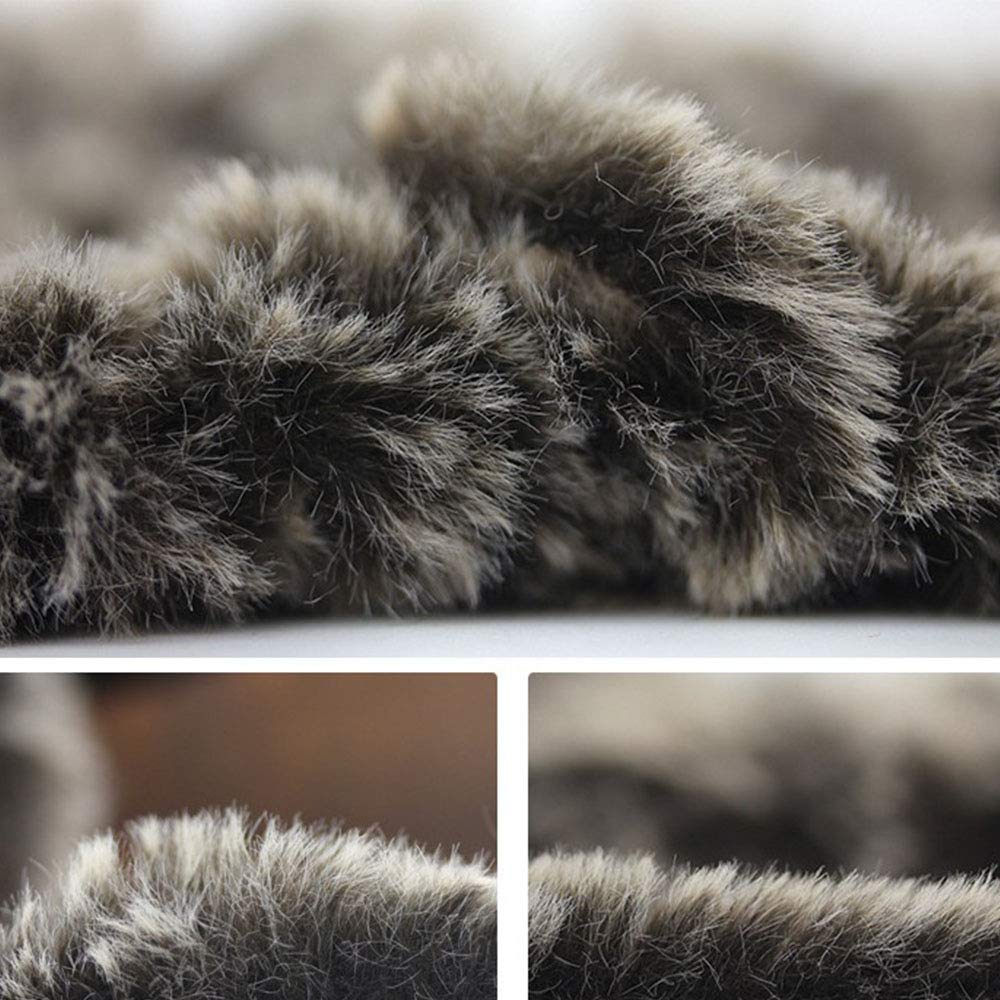 1.1lbs Navy Blue Faux Fur Yarn - Bulky Crochet & Knitting Yarn for Scarves, Doll Sweaters, Blankets - Soft Fluffy Eyelash Art Yarn for Winter Crafts & DIY Projects | Perfect for Cozy Winter Accessories and Handmade Gifts