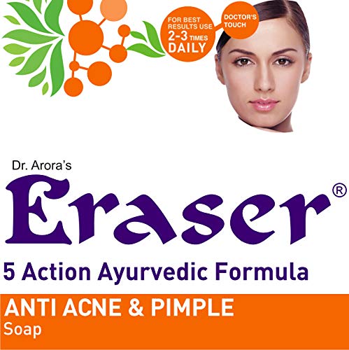 Best Acne Eraser Soap - 6 Pack for Clear Skin | Natural Pimple Treatment for Face & Body | Perfect for Teens & Adults with Oily or Sensitive Skin