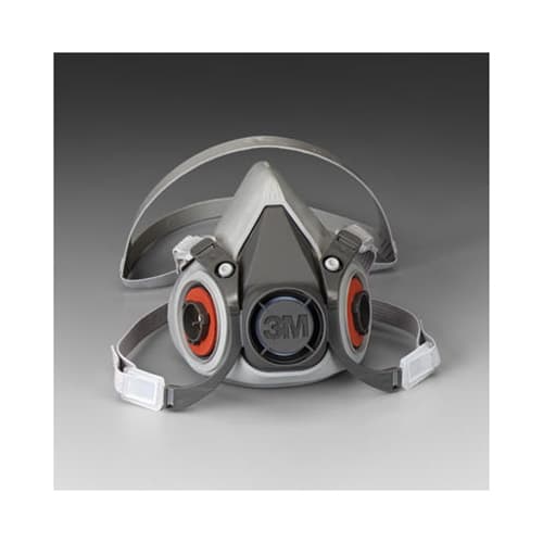 3M 6200 Medium Half Facepiece Respirator with P100 Filters - Reusable Dust Mask for Painting, Woodworking, Construction & DIY Projects