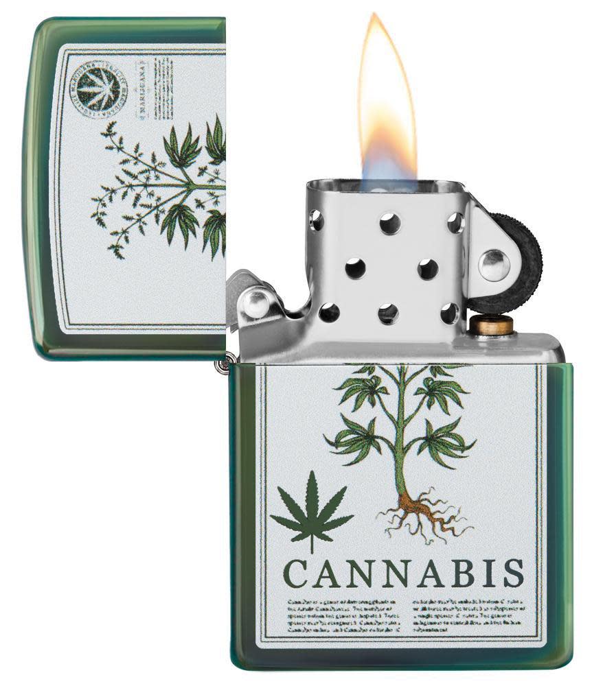 Premium High Polish Green Cannabis Design Glass Pipe - Perfect for Smoking Herbs & Relaxation at Home or Outdoors