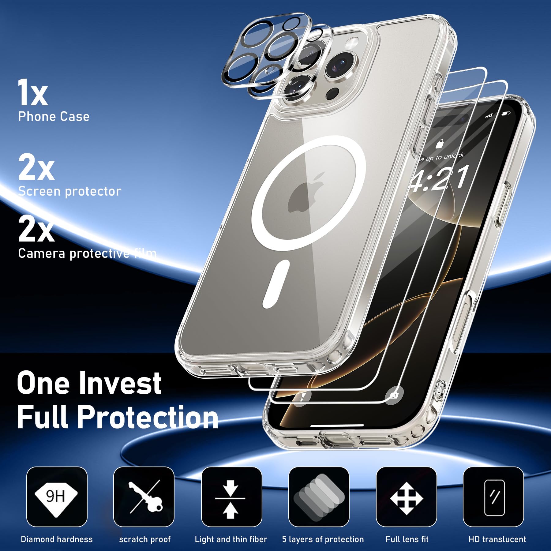 Magnetic iPhone 16 Pro Max Case (6.9