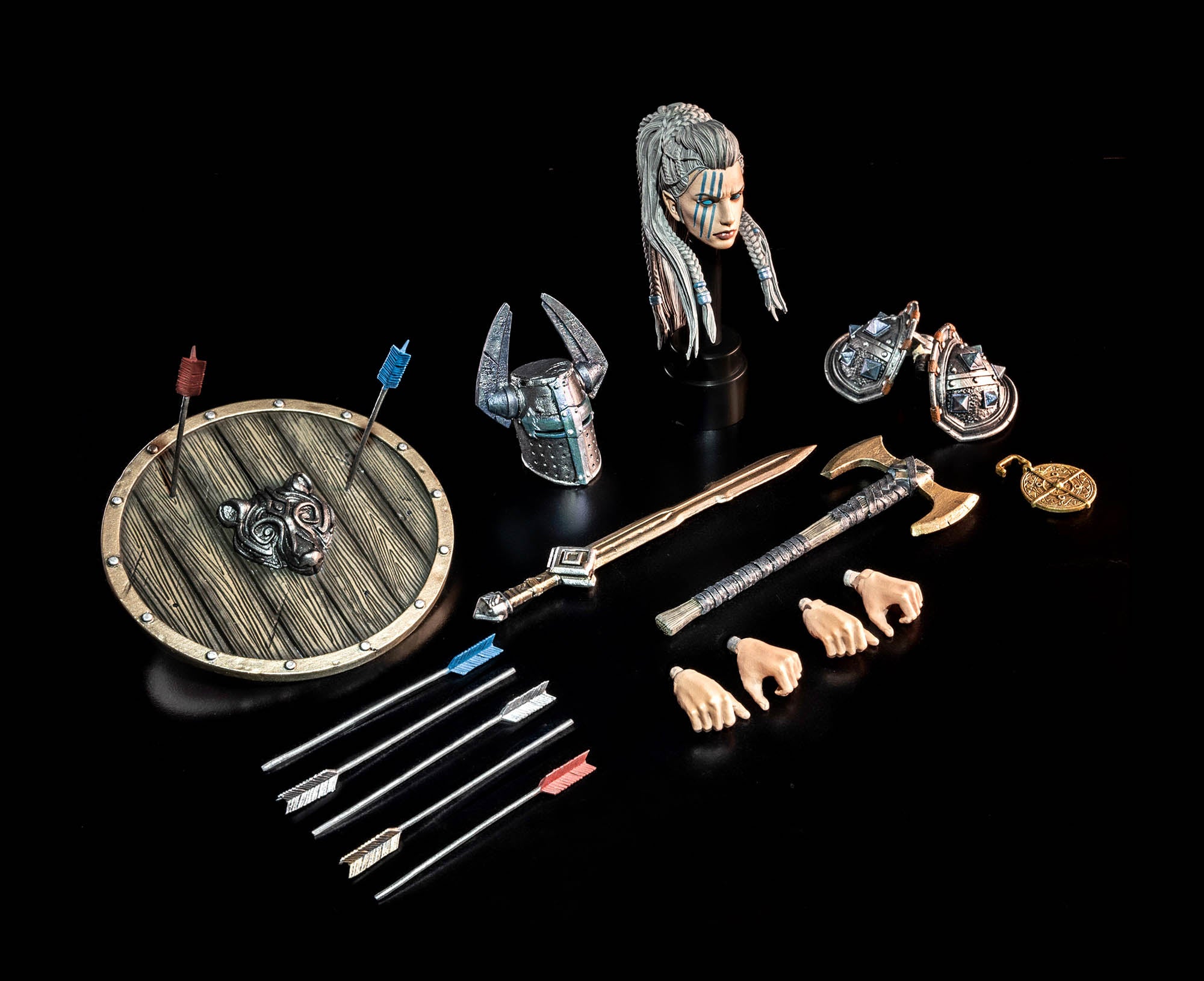 Mythic Legions: Rising Sons Névé Action Figure - Preorder Now | Fantasy Collectible Toy for Display & Role-Playing Games (RPG)