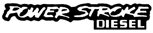 Powerstroke Diesel Decal Sticker - High Quality Peel & Stick Vinyl Graphic for Cars, Trucks, Laptops, Walls & Windows - Durable Automotive, Home & Office Decoration - Perfect for Diesel Enthusiasts & Vehicle Customization