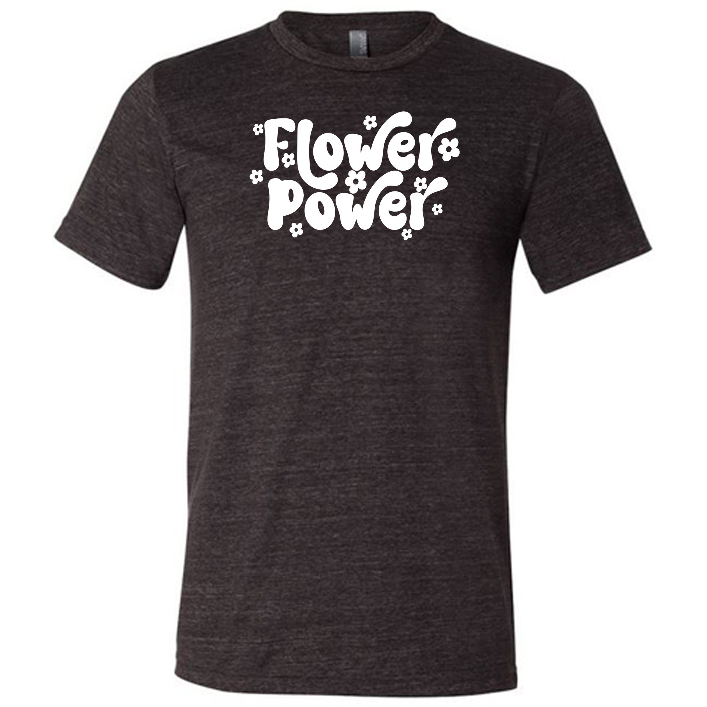 Flower Power Unisex T-Shirt - Boho Hippie Style Cotton Tee for Men & Women | Perfect for Festivals, Concerts & Casual Wear