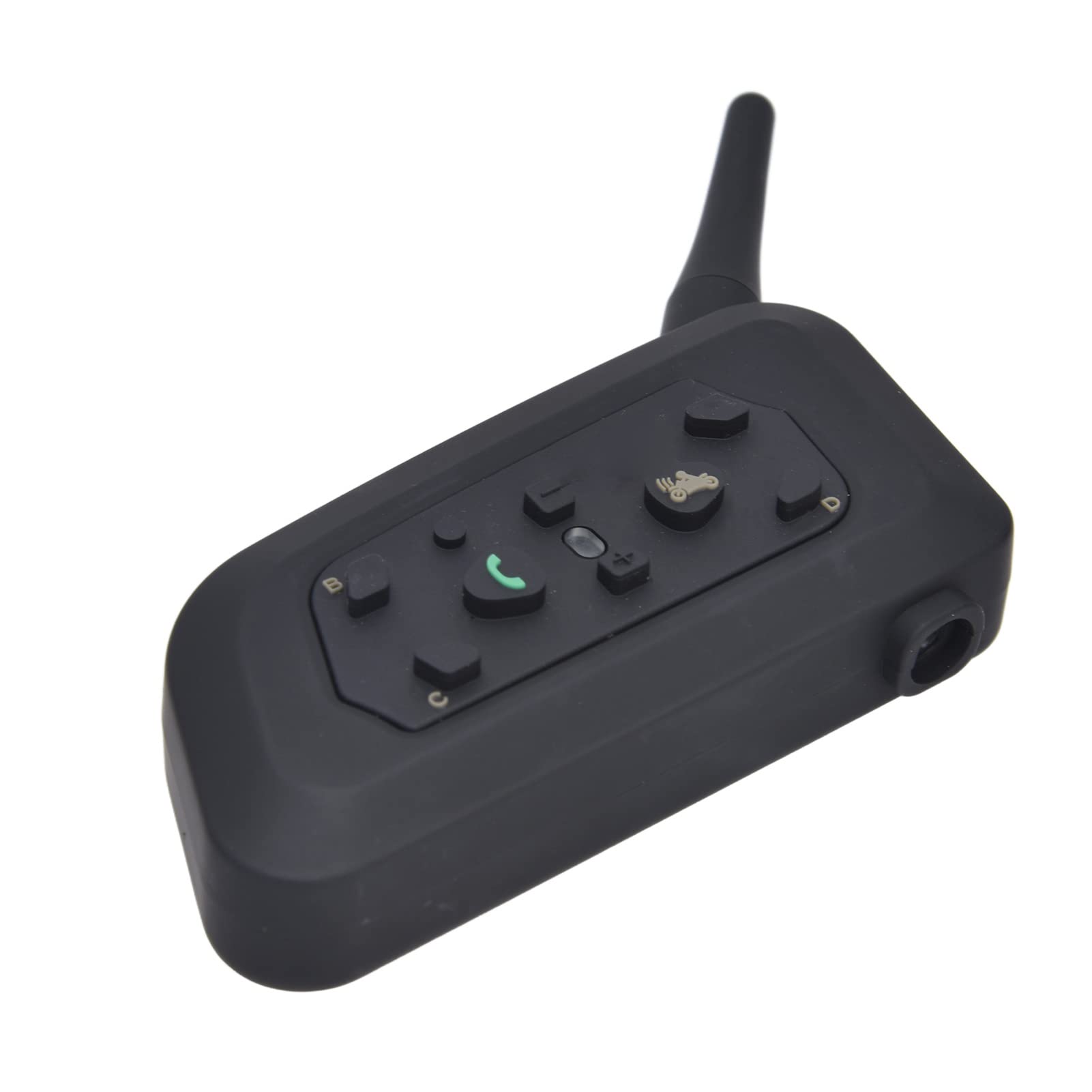 Minifinker Motorcycle Bluetooth Helmet Headset - 29H Battery Life, 6-Way Intercom, IP65 Waterproof, ABS Shell for Climbing, Off-Roading & Group Riding Adventures