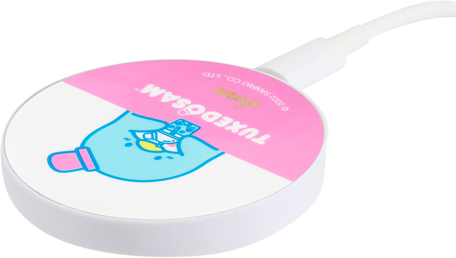 Sanrio x Sonix MagSafe Wireless Charger for iPhone 15/14/13/12 - Fast Qi Charging with 6.5ft USB-C Cable (Tux Boba Design) | Perfect for Home, Office & Travel Charging