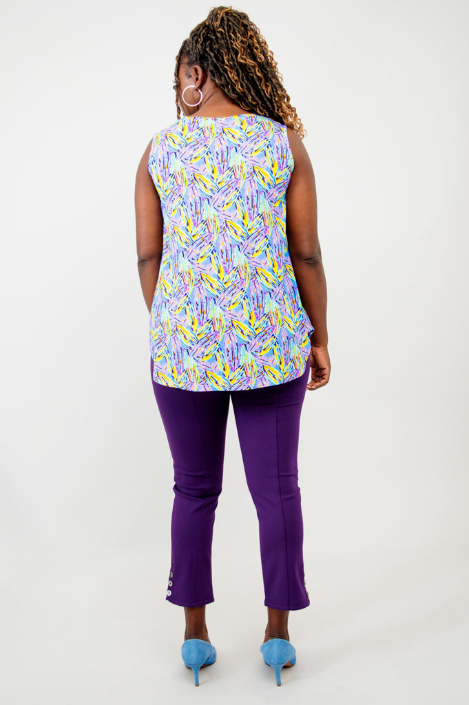 Stylish Jazz Tank Top for Women - Soft Bamboo Fabric - Laval Collection - Perfect for Yoga, Summer Outfits & Casual Wear - Final Sale