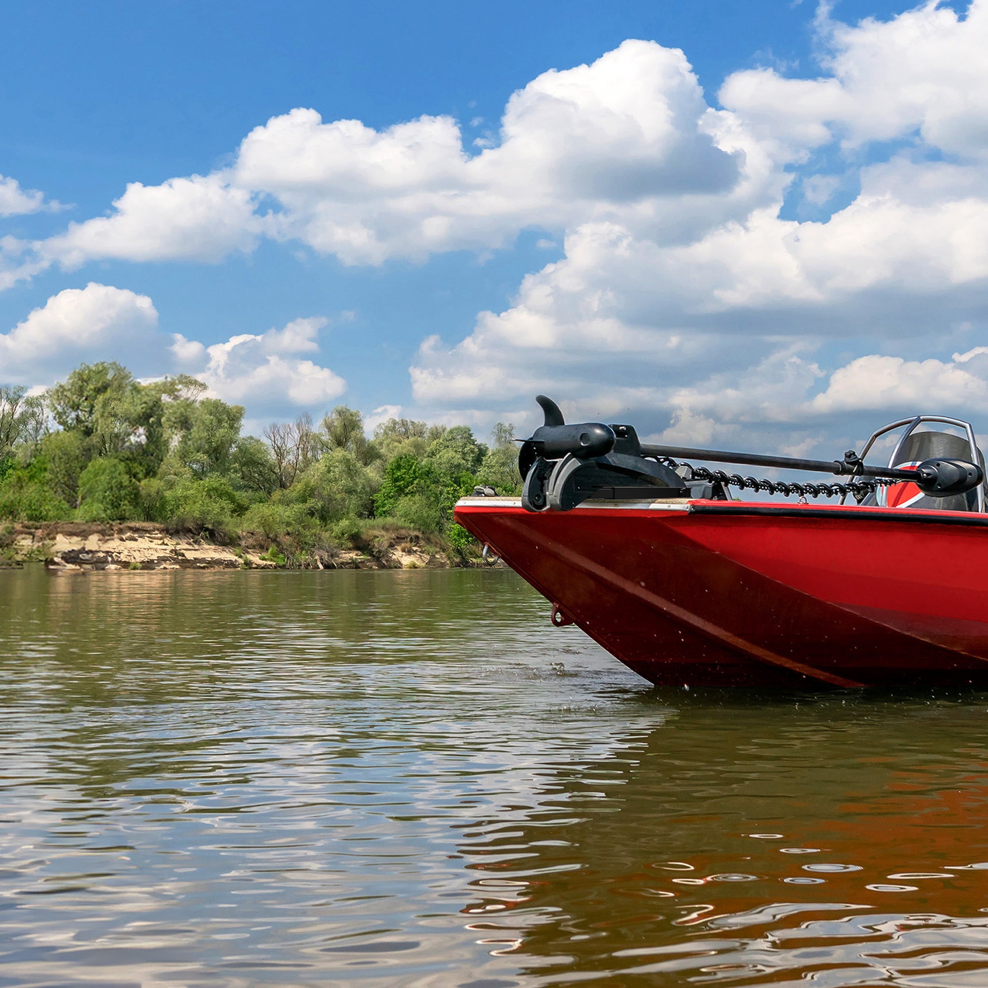 VIVO Trolling Motor Quick Release Bracket - Heavy Duty Aluminum Mount for Fishing Boats | Perfect for Bass, Walleye & Saltwater Fishing