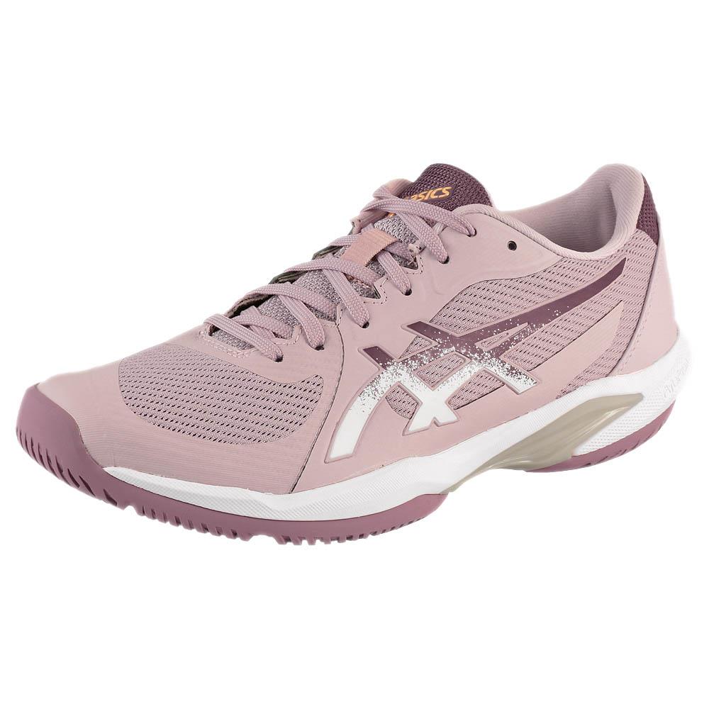 ASICS Women's Solution Swift FF 2 Tennis Shoes - Watershed Rose/White | Lightweight & Breathable Court Shoes for Women | Perfect for Competitive Matches & Training Sessions
