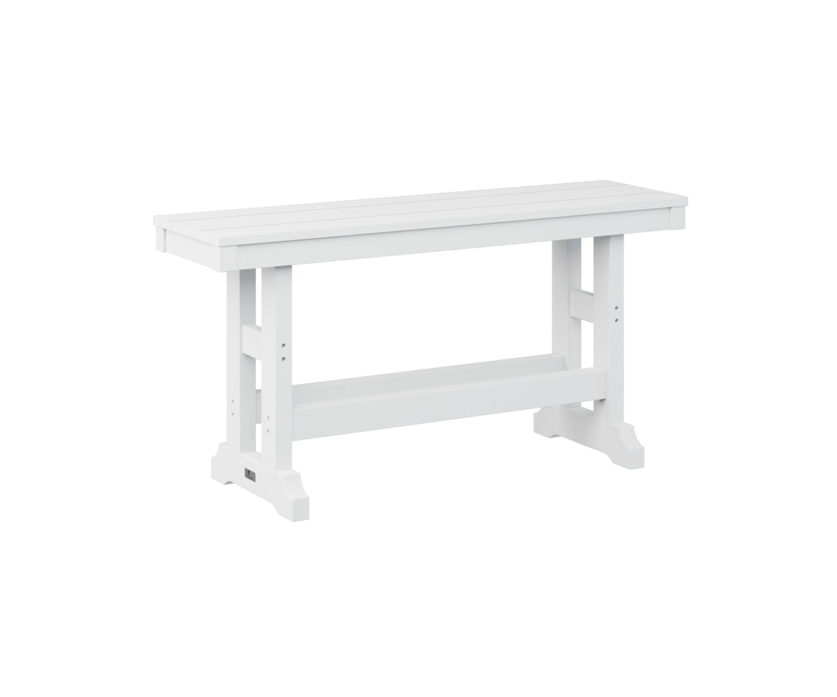 Berlin Gardens Garden Classic 44-Inch Counter Height Bench - Outdoor Dining & Bar Stool for Patio, Deck, or Backyard