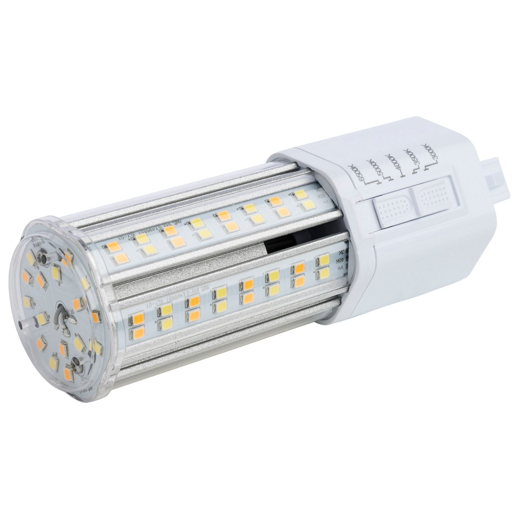 2 Pin PL LED Bulb 22W - 2860 Lumens High Brightness - Ballast Bypass - 3000K to 6500K Color Temperature - G24d Base - Perfect for Commercial Lighting, Kitchens, and Office Spaces