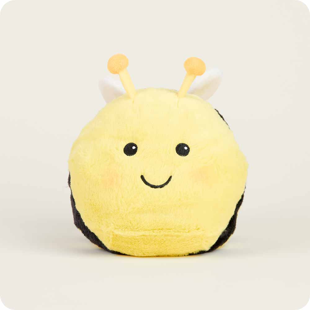 Weighted Heated Stuffed Animal Plush Toy - Warmies Microwavable Heating Pad for Stress Relief & Comfort - Perfect for Kids, Adults, Anxiety & Sleep Aid