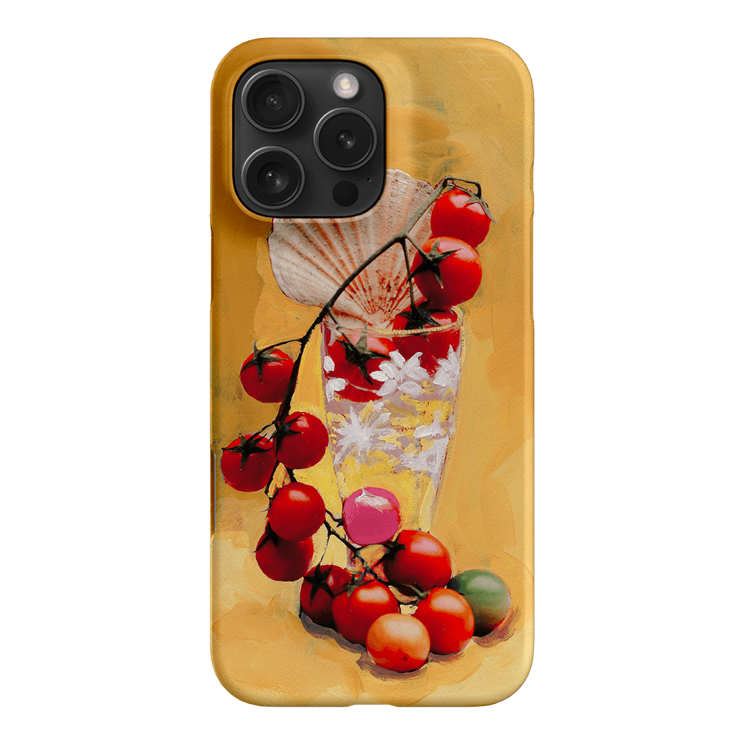 Premium Cherry Tomatoes Pattern Phone Case - Cute & Durable Protective Cover for iPhone & Samsung - Perfect for Gardening Enthusiasts & Food Lovers