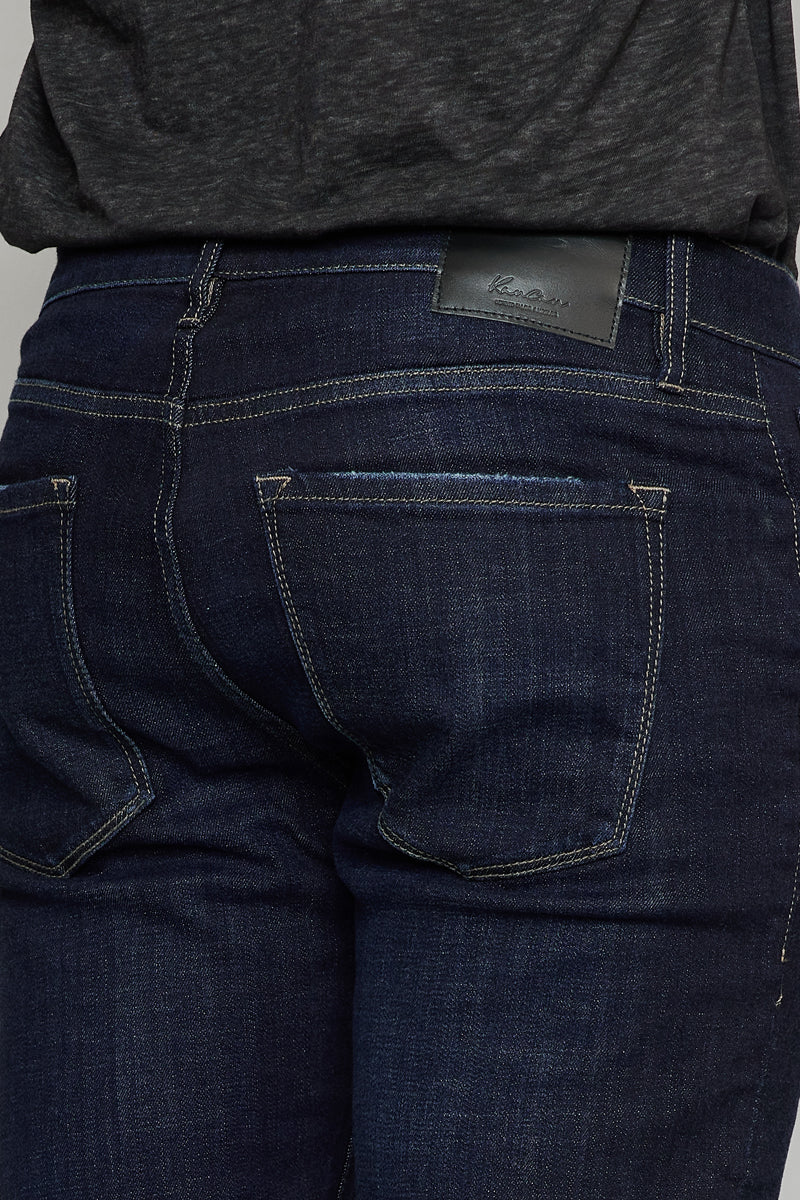 Endre Medium Wash Regular Skinny Jeans for Men - Comfortable Slim Fit Denim Pants for Casual Wear & Everyday Style