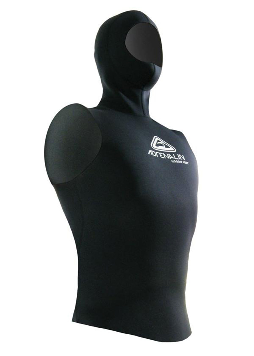 Adrenalin Unisex 2mm Neoprene Hooded Dive Vest for Scuba Diving, Snorkeling & Water Sports - Warm & Comfortable Wetsuit Top