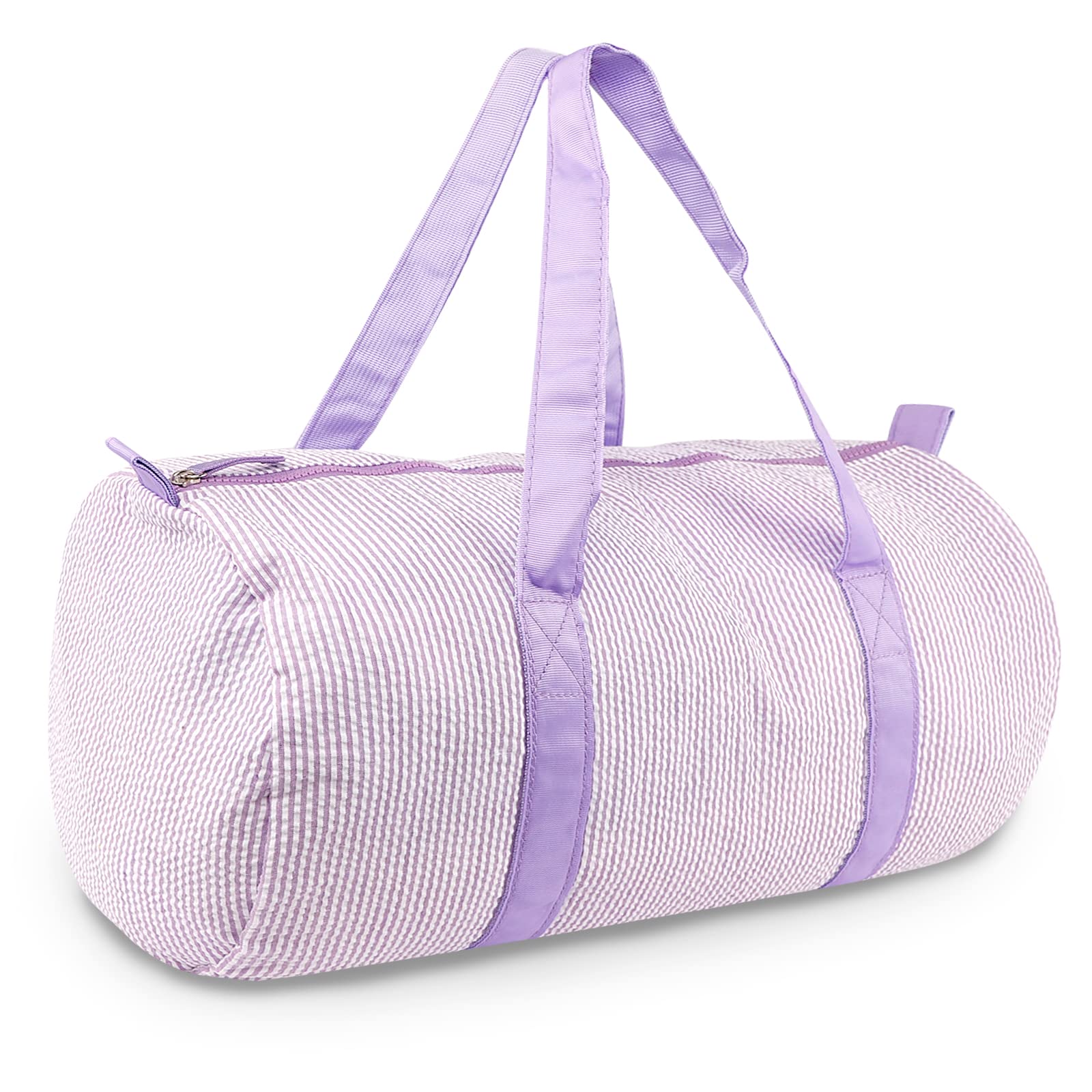 GFU Duffle Travel Bag - Lightweight Seersucker Sports & Weekender Overnight Bag for Gym, Workout, Business Trips & Weekend Getaways | Perfect Carry-On for Personal Items & Essentials