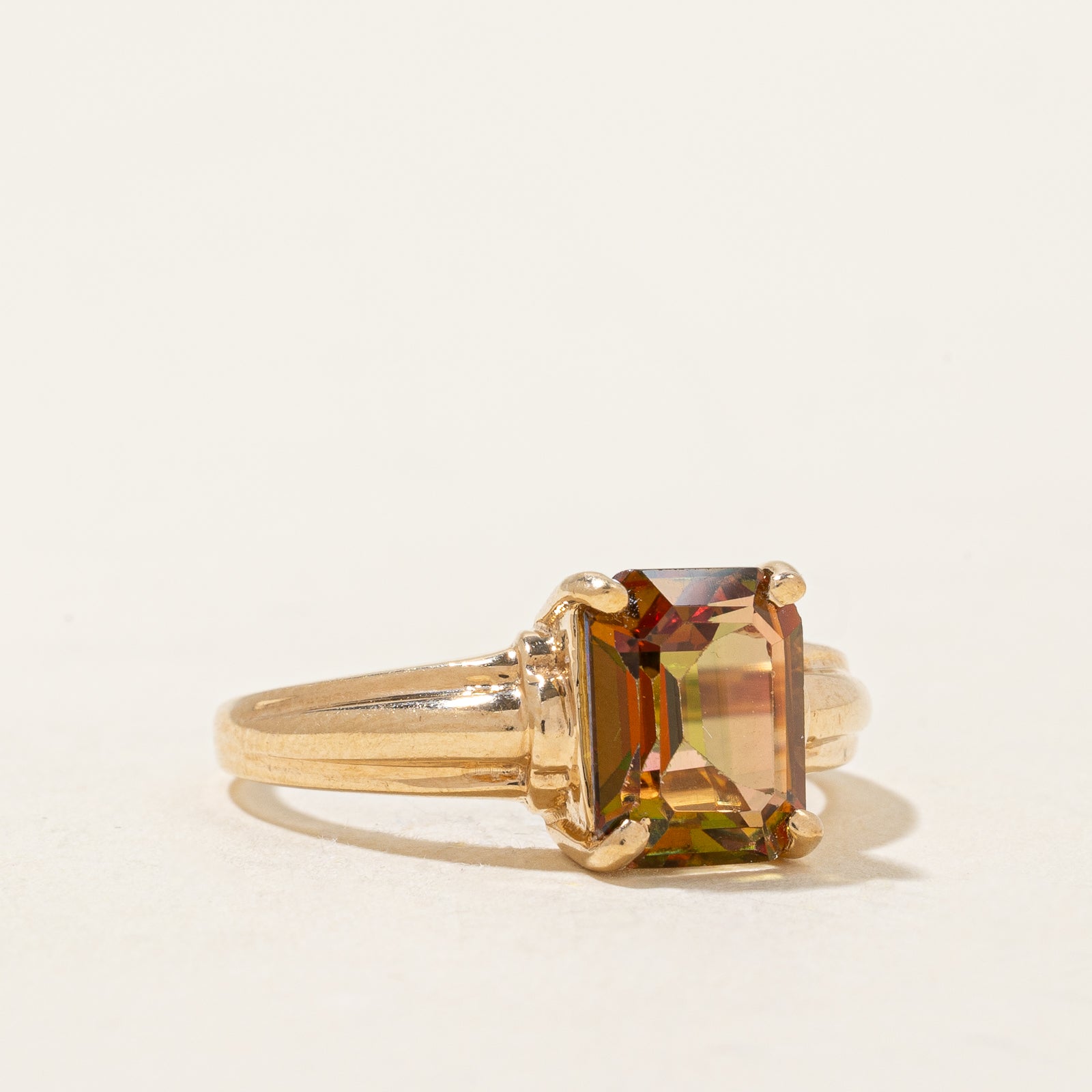 2.50ct Mystic Topaz Ring - Size 7 | Elegant Birthstone Jewelry for Women | Perfect for Anniversary, Birthday & Special Occasion Gifts