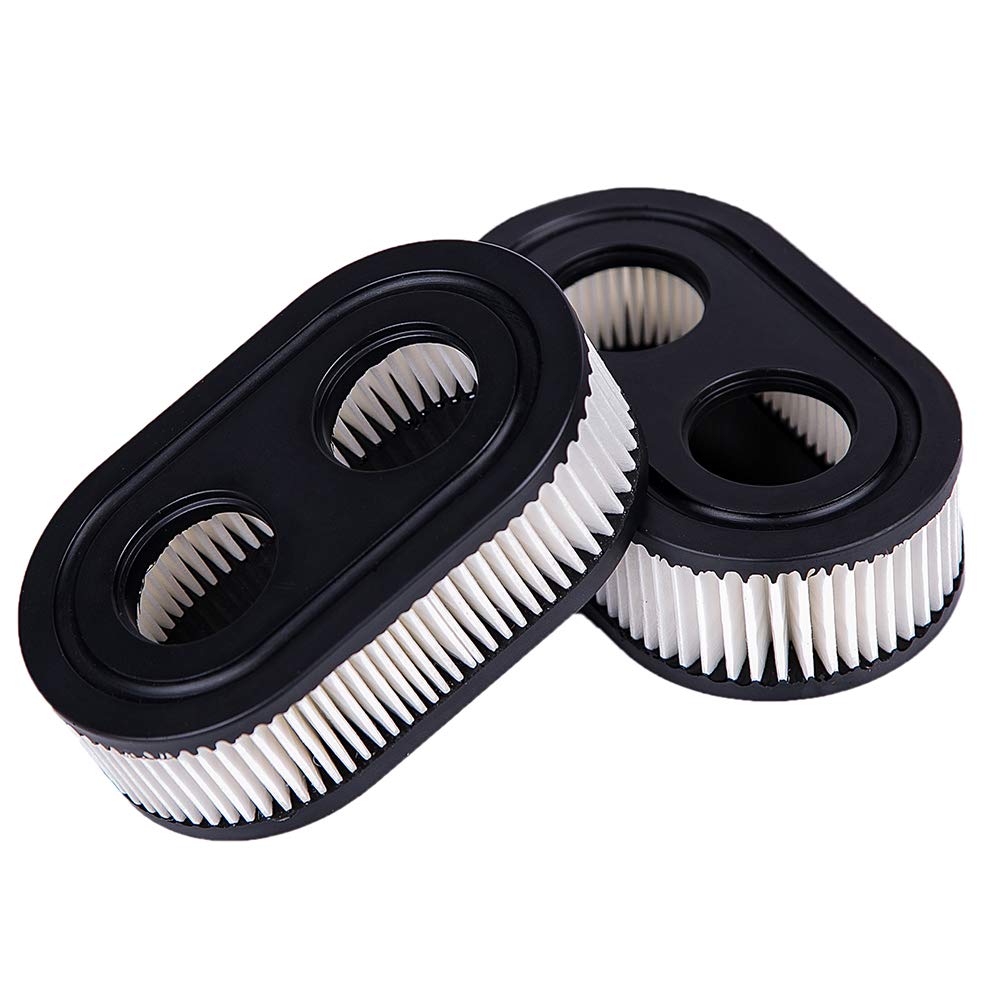 **ZLKSKER 593260 798452 5432 5432K 4247 Air Filter (Pack of 2) - Replacement for Briggs & Stratton Lawn Mower, Compatible with Push Mowers & Riding Mowers - Lawnmower Air Cleaner for Better Engine Performance & Durability**    *(Perfect for maintaining your lawn mower's engine efficiency, reducing dust intake, and extending the lifespan of your Briggs & Stratton-powered equipment.)*