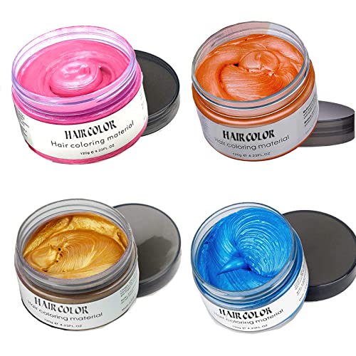 Pink Orange Gold Blue