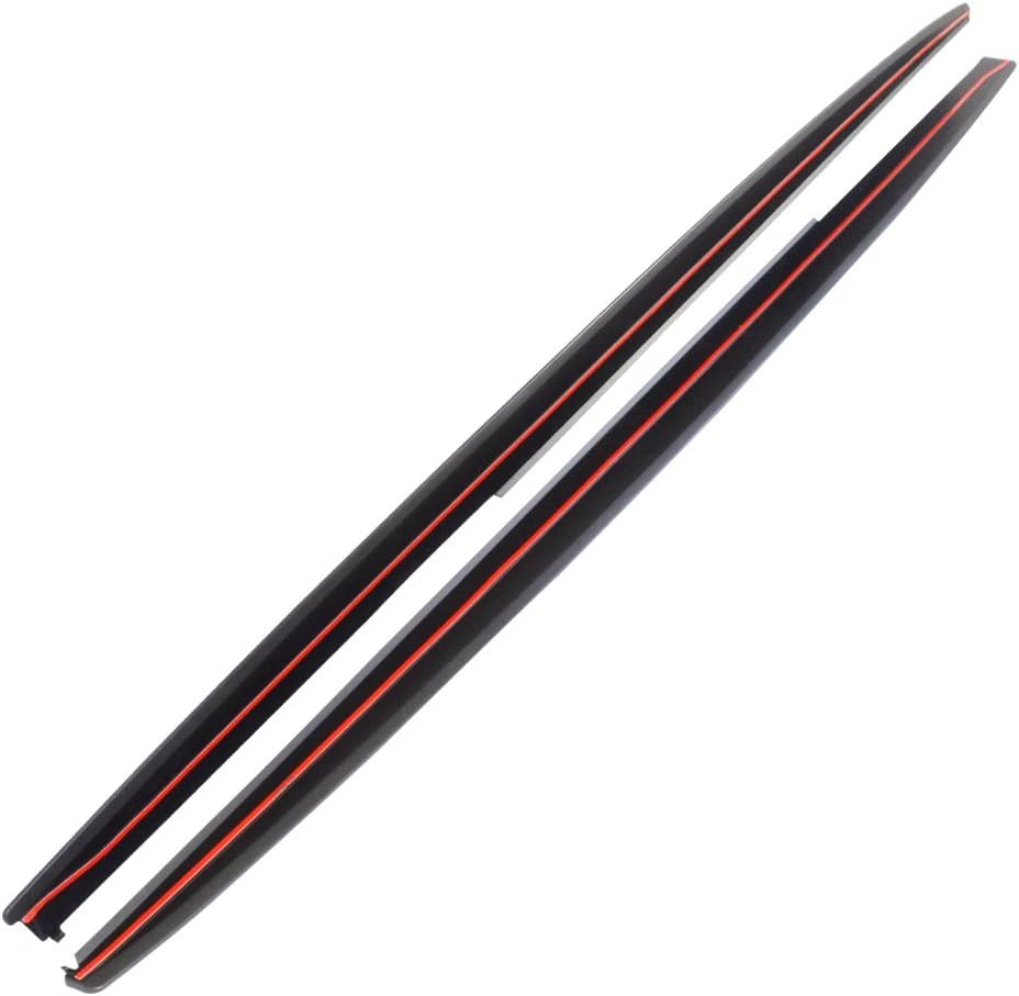 2012-2018 BMW F30 3 Series M Performance Style Side Skirt Extensions - Aerodynamic Body Kit Upgrade for Enhanced Sporty Look - Perfect for Car Enthusiasts & Street Racing