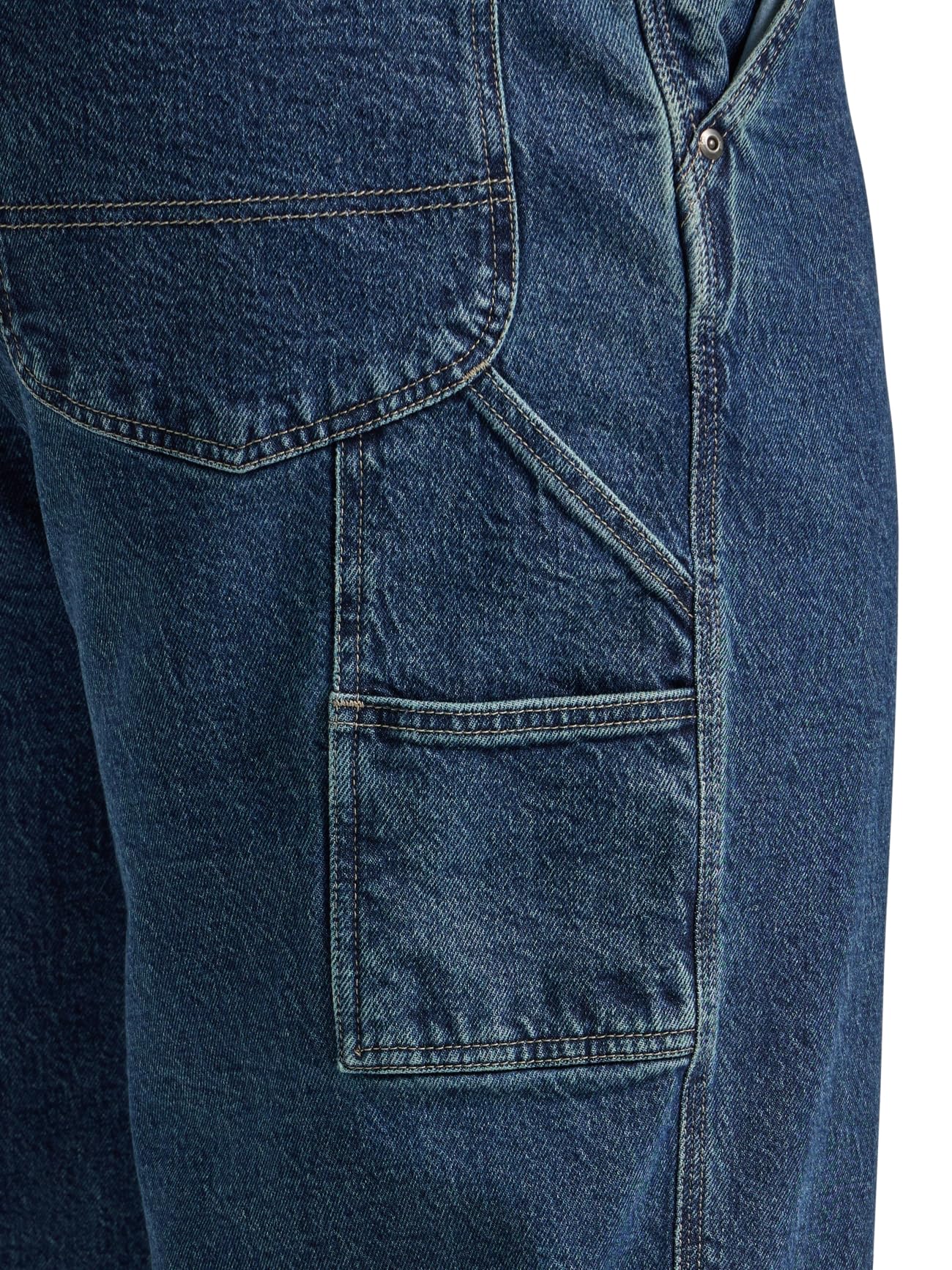 Lee Men's Big & Tall Legendary Workwear Carpenter Jeans - Durable Denim Pants for Construction, Farming & Outdoor Work