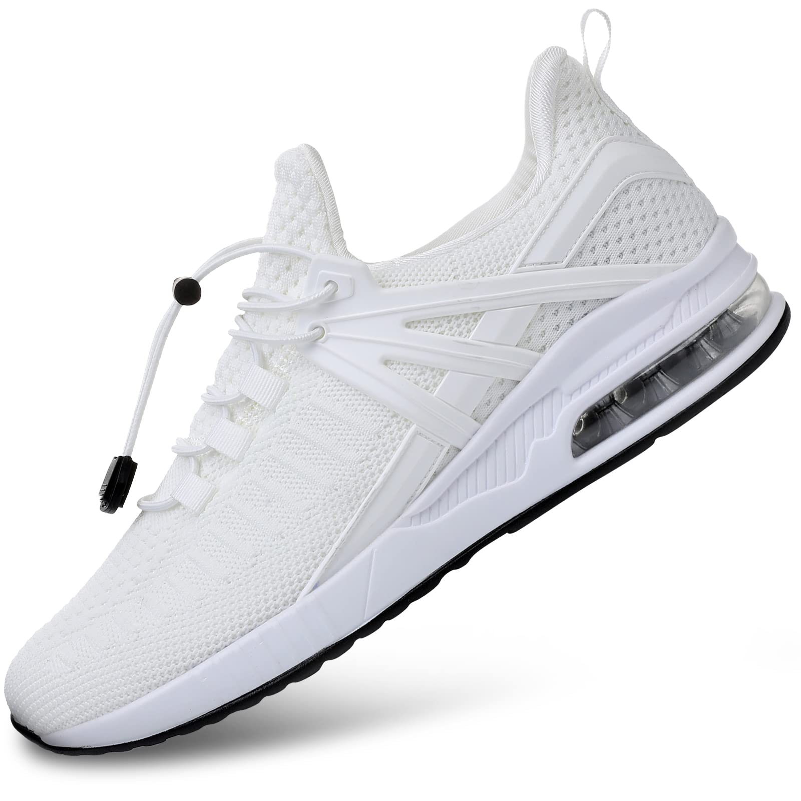 BOGOVER Men's Walking Shoes - Non-Slip Running Tennis Shoes with Air Cushion | Lightweight & Breathable Sneakers for Gym, Jogging, Workout & Daily Wear